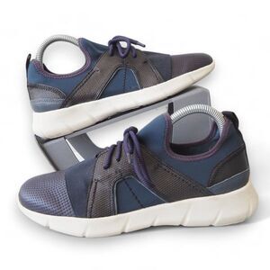 OTBT Transfer Casual Sneakers Navy / Brown Women's 8M